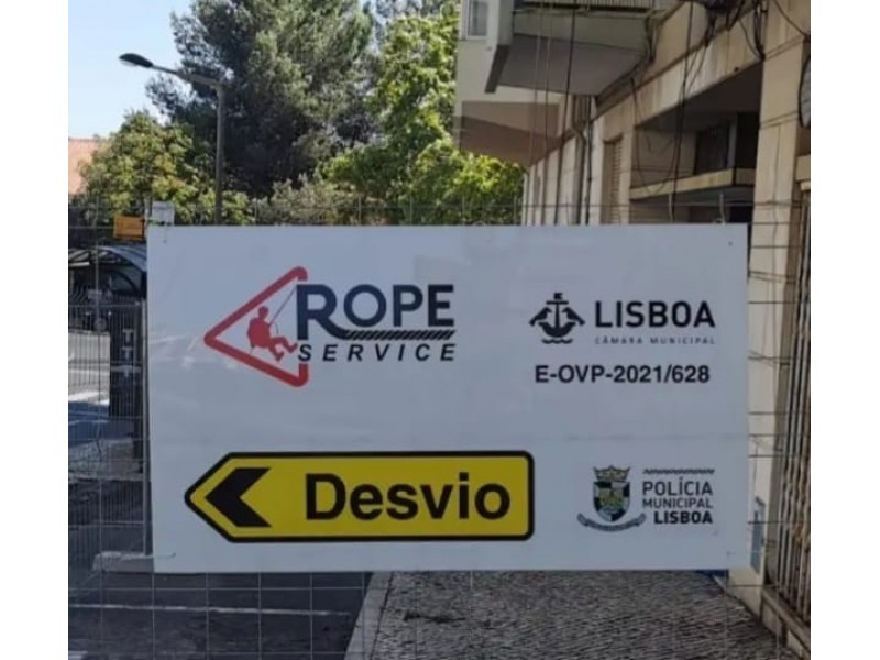 Sinalética - Placas de PVC